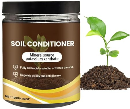 Attivatore Del Terreno Per Piante - 120g Aumenta l'Assorbimento dei Nutrienti,Fertilizzante Liquido Miglioratore Salute Terreno | per Prato Serra Balcone Fattoria Giardinieri Domestici Paesaggisti