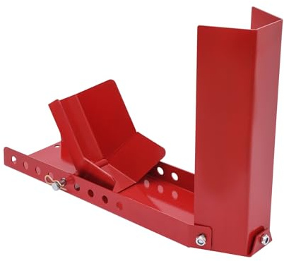 Soporte para motocicleta para rueda delantera de 8 a 24 pulgadas, soporte de transporte para rueda trasera, ancho de neumático de 14,5 cm, soporte de montaje, capacidad de peso máxima de 500 kg