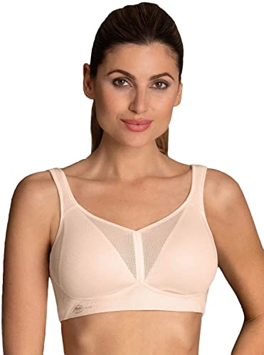 Anita Active Damen Sport-BH - Air Control, Cup-Größe D, Bustier, extra leicht, atmungsaktiv Nude 95D