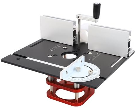 Sollevatore per Fresatrice di Precisione, Base di Sollevamento per Fresatrice in Lega di Alluminio, Piastra di Sollevamento e Inserimento per Fresatrice, 4 Fori di Montaggio