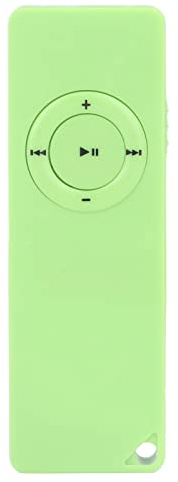 ASHATA MP3 Player, Portable Music Player for Students, Lossless Sound Compact Mini MP3 Player, Supports up to 64GB Memory Card, for Running Cycling Studying(Green)