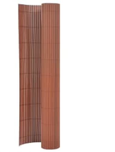 Tidyard Recinzione da Giardino a Doppio Lato PVC,Recinzione Decorativa,Recinzione Esterno