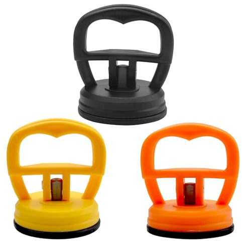3 Stück Auto Dent Saugnapf, Heavy Duty Saugheber Vakuumsauger Gummisauger Dent Abzieher Auto Reparatur Saugnäpfe Dellen Reparatur Abzieher Kleine Saugnäpfe