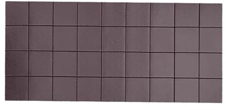 Magnetiska ark för hantverk – 36 x stark magnettejp, ultratunna självhäftande fyrkanter | perfekt för kylorganisering, konstprojekt, enkel avskalningsdesign för hantverkslösningar