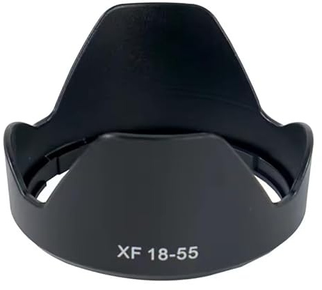 Repuesto Cámara Parasol 58mm para XF 18-55 | Compatible con Objetivos Fujifilm XF 18-55mm f/2.8-4 R OIS/XF 14mm f/2.8 R