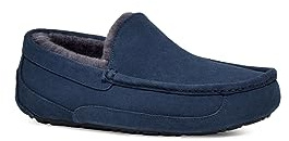 UGG Herren Ascot Hausschuh, Deep Ocean, 45 EU