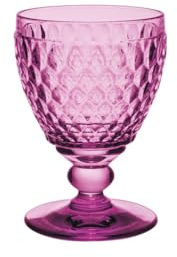 Villeroy & Boch - Boston Berry copa de vino blanco, 125 ml, copa de cristal para vino blanco, apta para lavavajillas, rosa