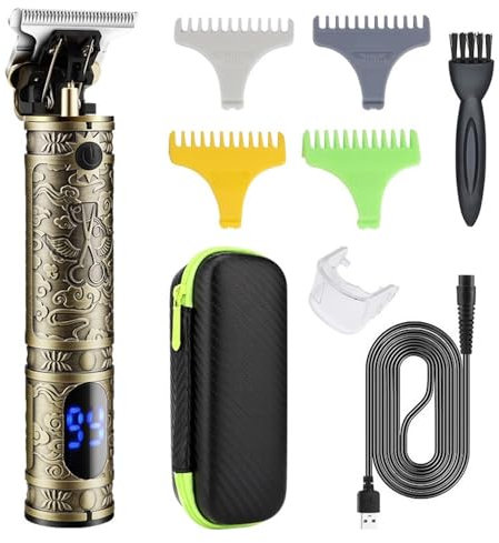 Máquina de Cortar Pelo Hombre, Cortapelos Hombre, Recortadora de Barba Hombre, Maquinilla Cortar Pelo, Rasuradora Hombre, Trimmer, Maquinilla de Afeitar Hombre, Maquina Barba Hombre, Beard Trimmer