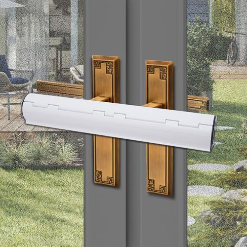 Polegas Patio Door Security Lock, High Security French Door Security Lock, Door Lock for Double Doors Conservatory Door Security, Anti-Ttheft Patio Door Lock