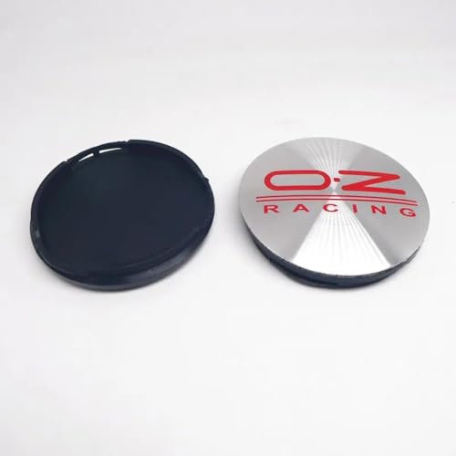 LZQbld 4 Stück Radnabenkappen für M582 OZ Racing（O.D=55MM,I.D=52MM）, Nabendeckel Radnabendeckel Wasserdicht Staubdicht Reifen Felgen Zubehör,normal-C