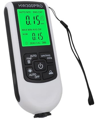Paint Thickness Meter, Paint Thickness Gauge TC100 Car Coating Thickness Meter Paint Thickness Meter Gauge Check Best Coating, Thickness
