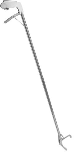 TOGEVAL Pince à Serpent Outil Polyvalent pour Jardin et Travail en Montagne en Acier Inoxydable Pliable Verrouillage Antidérapant Solide et Pratique