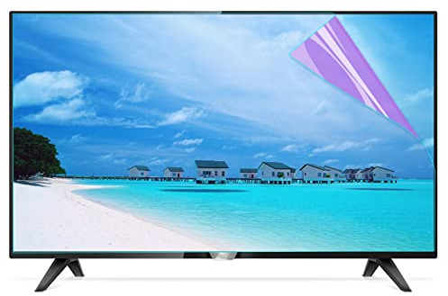 JANEFLY 32-75 Inch LED Smart TV Screen Protector, Anti-Glare/Anti Blue Light/Anti Scratch Protect Eyes TV Accessories,48(1056 * 596mm)