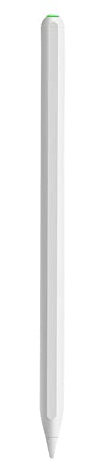 ciciglow Penna Stilo Capacitiva Ricarica Magnetica Scrittura per Mini/Pro/Air Palm Rejection Funzione BT per Artisti/studenti Bianco