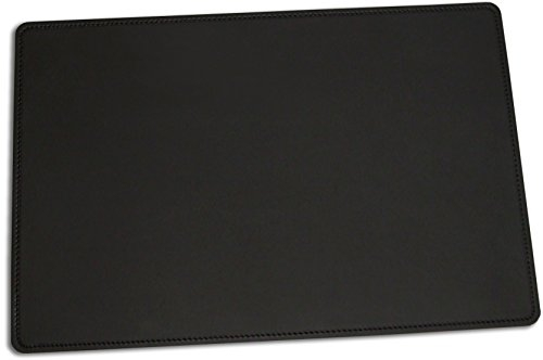 Team Beust Schreibunterlage Schreibtischunterlage echt Leder schwarz 60 x 40 cm Rindnappaleder