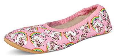 Beck Mädchen Gymnastikschuhe, Rosa, 25 EU