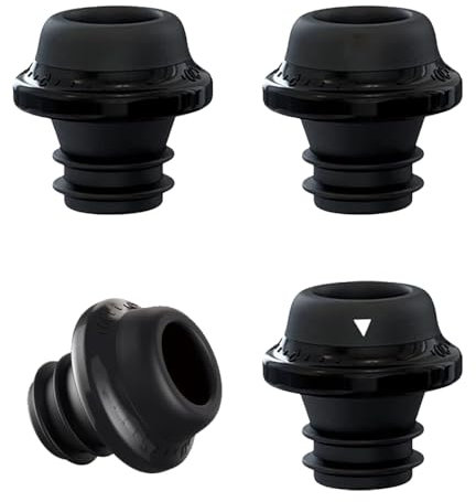 AIKARO Tapón al vacío para botella de vino, paquete de 4