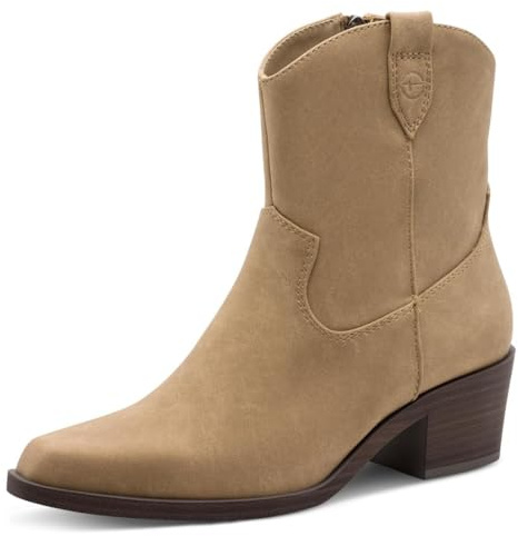 Tamaris Damen Boot Heel 1-25703-45, Botas Cortas al Tobillo Mujer
