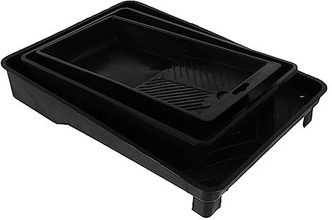 DIYEAH 3piezas Bandeja Profesional para Pintura Mural Almacenamiento De Pigmentos Diseño para Estudiantes y Maestros