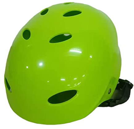 Sport acquatici Casco di sicurezza per Wakeboard Kayak Canoa Barca Surf L Verde