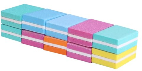 Blocchetto Levigante per Unghie in Eva, 10 Pezzi per Manicure