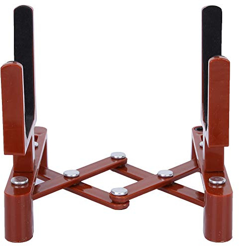 Aramox Stand de Violín Plegable, Diseño de Plástico Ligero, Soporte Estable con Soporte de para Músicos y Reproductores de Violín