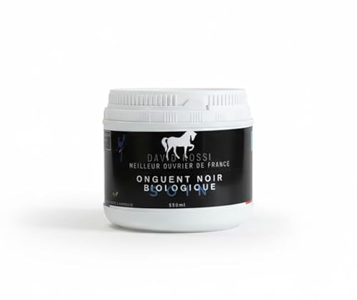 David Rossi Produits - Onguent Noir Biologique Soin - 500ml - Soin Complet du Sabot