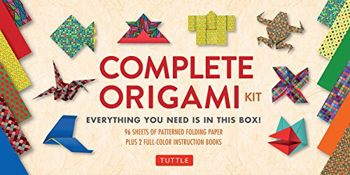 Complete Origami Kit: Everything You Need Is in This Box! [Origami Kit with 2 Books, 96 Papers, 30 Projects]: [Kit with 2 Origami How-to Books, 98 ... ... Kit is Great for Both Kids and Adults