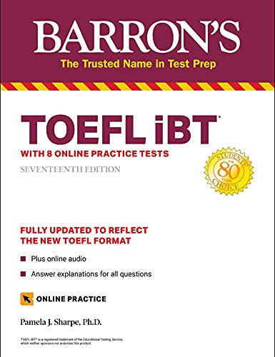 TOEFL iBT: with 8 Online Practice Tests