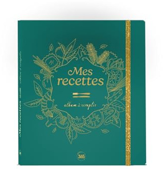 Mes recettes - Album à remplir