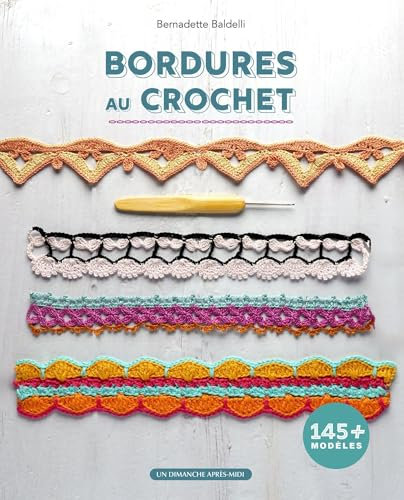Bordures au crochet: 145+ modèles