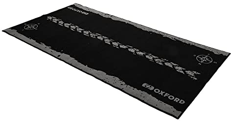 Oxford Products Teppichmatte für Motorräder, Rennen, Werkstatt, Garage, 200 x 100cm