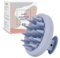 AIMIKE Massaggiatore Cuoio Capelluto(Bagnati e Asciutti),Silicone Scalp Massager per Shampoo e Massaggiatore Testa,Pulizia profonda e Esfoliazione Delicata,Stimola la Crescita Capelli,Blu