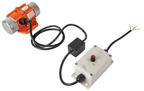 Vibrationsmotor 30W, Asynchrones Vibrator Vibration Motor elektrischer Rüttler Geräuscharm Mehrzweckmotor für Bergbau Metallurgie Kohle Elektrizität Bauwesen Chemie usw