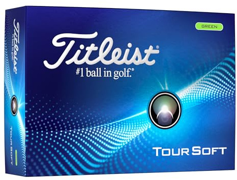 Titleist Tour Soft - Pelota de Golf (12 Unidades)