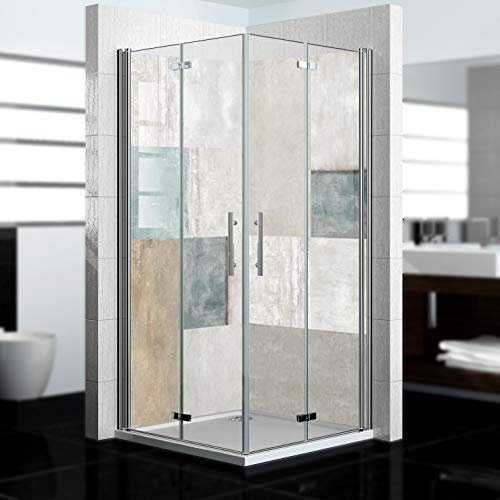 dedeco Pannello posteriore doccia impermeabile, motivo: pietra V1, 2 x 90 x 210 cm, come pannello posteriore per il bagno per la sostituzione delle piastrelle, come parete decorativa, rivestimento da