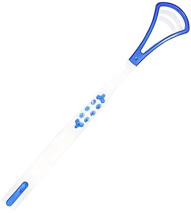 PARENCE.- 3-Phasen-Zungenschaber - Hygiene, ergonomisch, langlebig - Zungenschaber - 18cm, zufällige Farbe