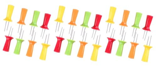 OFFSCH 24 Pz Spiedini Porta Mais Sui Bastoncini Di Pannocchia Spiedini Alla Griglia Per Grigliate All'aperto Bastoncini Di Pannocchie Di Mais Forchetta Da Cucina a Due Rebbi