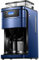 OUBBDVRT Cafetero 2-12 Taza de cafetera programable con cafetera de Goteo de Olla de Aplicaciones con Temporizador y Olla térmica cafetera de Filtro Permanente Azul Interesante