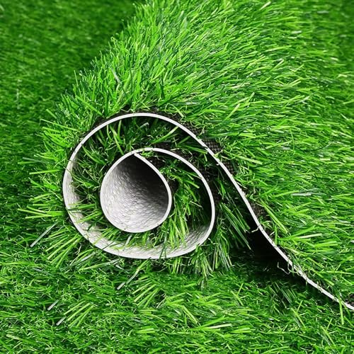 Tappeto erboso artificiale di alta qualità, prato sintetico realistico per cortili, paesaggi e cortili, dimensioni perfette 2 x 1,6 m, per una facile installazione