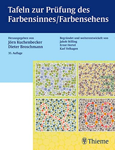 Tafeln zur Prüfung des Farbensinnes / Farbensehens