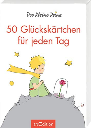 Der Kleine Prinz. 50 Glückskärtchen für jeden Tag: Liebevolle Karten für alle, die den kleinen Prinzen lieben
