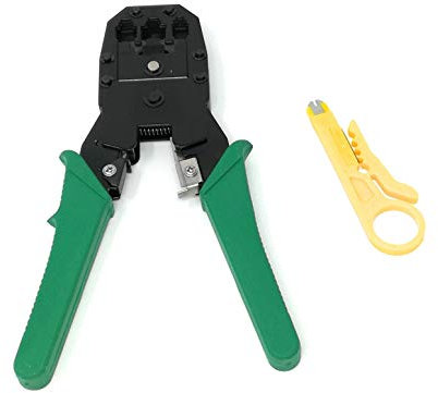 TEMPO DI SALDI Pinza Crimpatrice Plug RJ11 RJ12 RJ45 4 6 8 Poli Per Cavo Di Rete Ethernet Lan