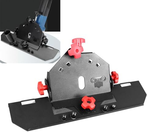 Cortadora de Azulejos Manual Soporte de 115-125 mm para Amoladora Angular, maquina de cortar azulejos, Herramienta de Biselado de Azulejos de 45 Grados para Cortes Precisos y Versátiles