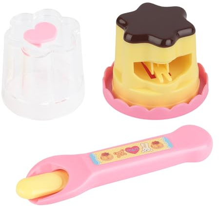 Pudding Snack Feeding Toy - Cute Kitchen Food Toy for Doll Accessories, Kids Pretend Role Play Toys for Girls Aged 3+