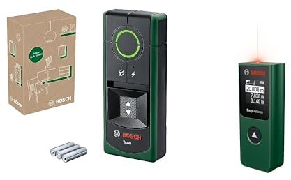 Bosch detector Truvo 2.ª gen. & Bosch medidor láser EasyDistance 20
