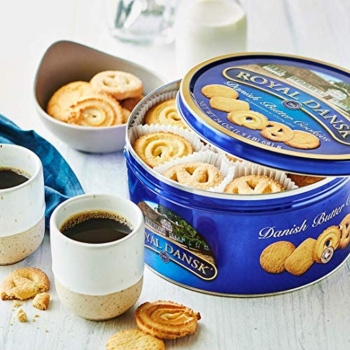 Royal Dansk Danish Butter Cookies 1.81kg Tin Family & Share Tin Simple Sweet & Buttery