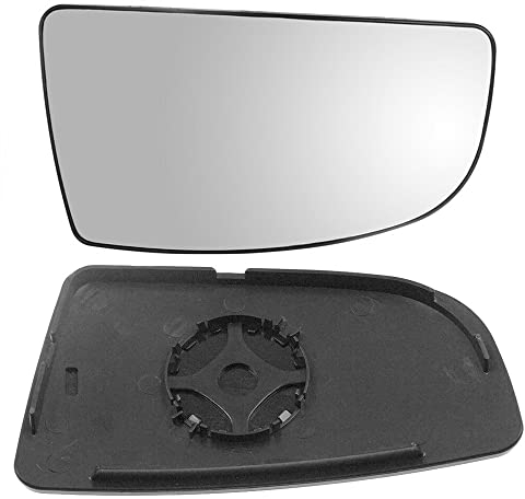 KYYET Lower Wing Mirror Glass Transit MK8 2014-2020 With Backing Plate Right Side