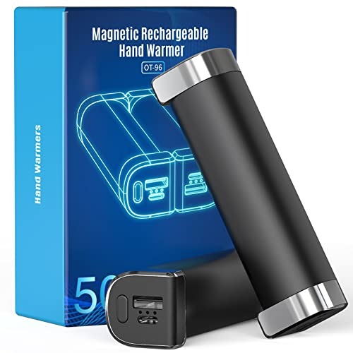 gabless Handwärmer Elektrisch, Handwärmer 5000mAh 2er Set, Handwärmer wiederverwendbar, Handwärmer Taschenwärmer, Taschenwärmer Kinder, Handwärmer für Outdoor, Wintergeschenk für Kinder Frauen Mann