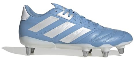 adidas Mens Kakari Elite Soft Ground Rugby Boots Blue/White/Gold 15 UK